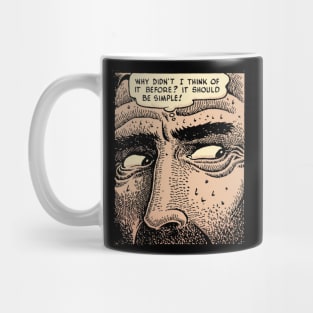 Horror of the Brain-Bats (prnt) Mug